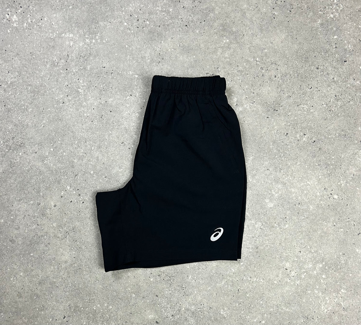 ASICS Performance Black Road SS T-Shirt Set With Black Sport 7” Run Short