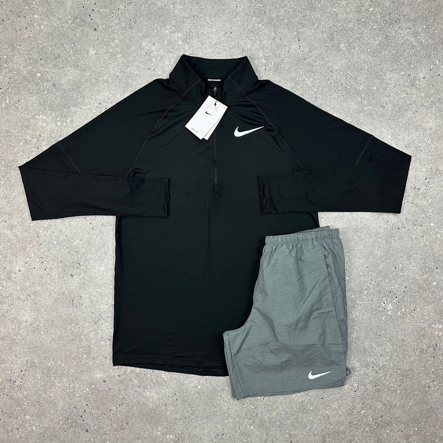 Nike Black 1/4 Zip Set