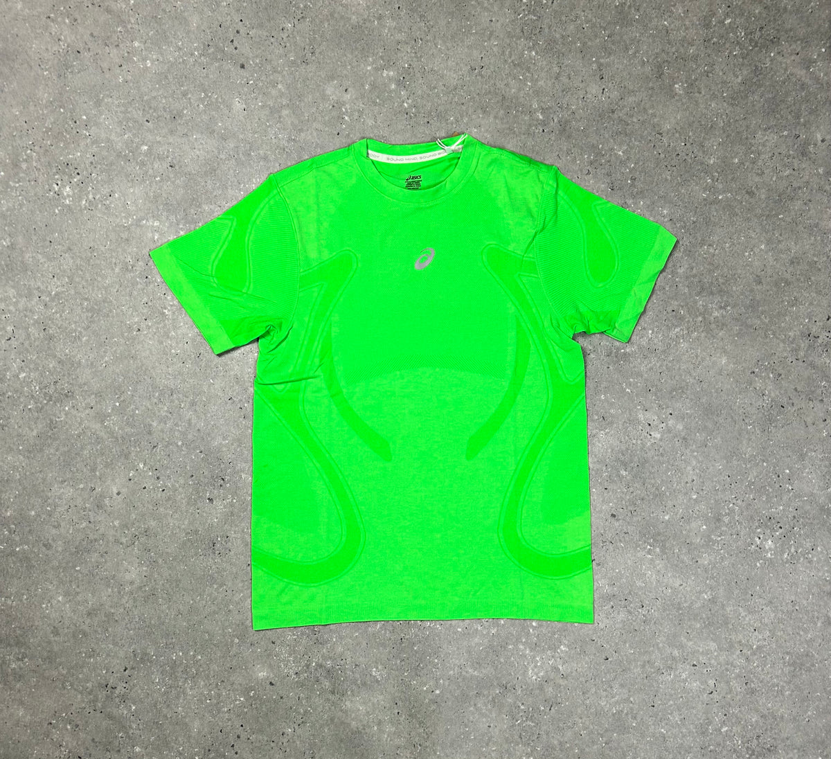 ASICS Vital Green Road Seamless SS T-Shirt