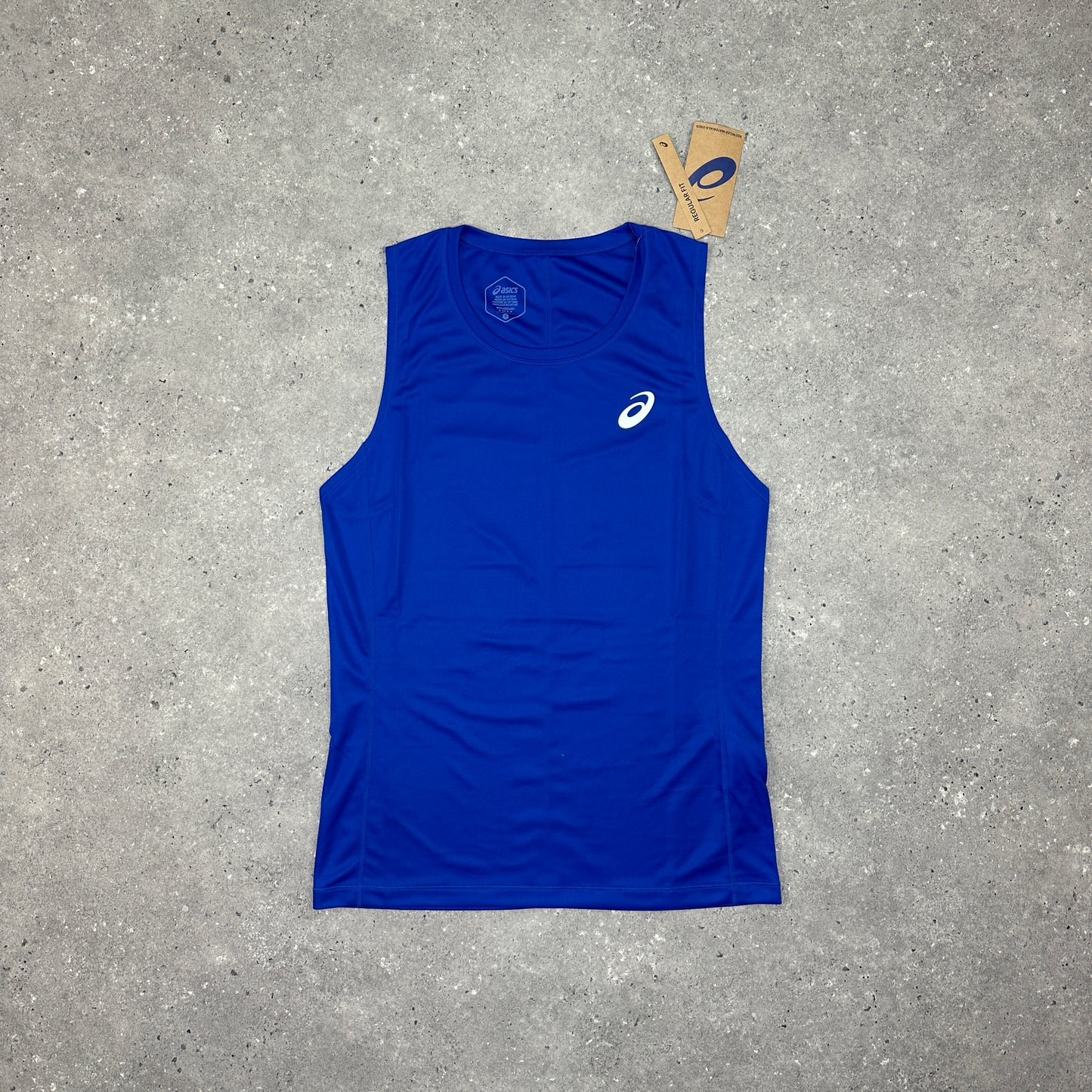 Asics Royal Blue Vest Set