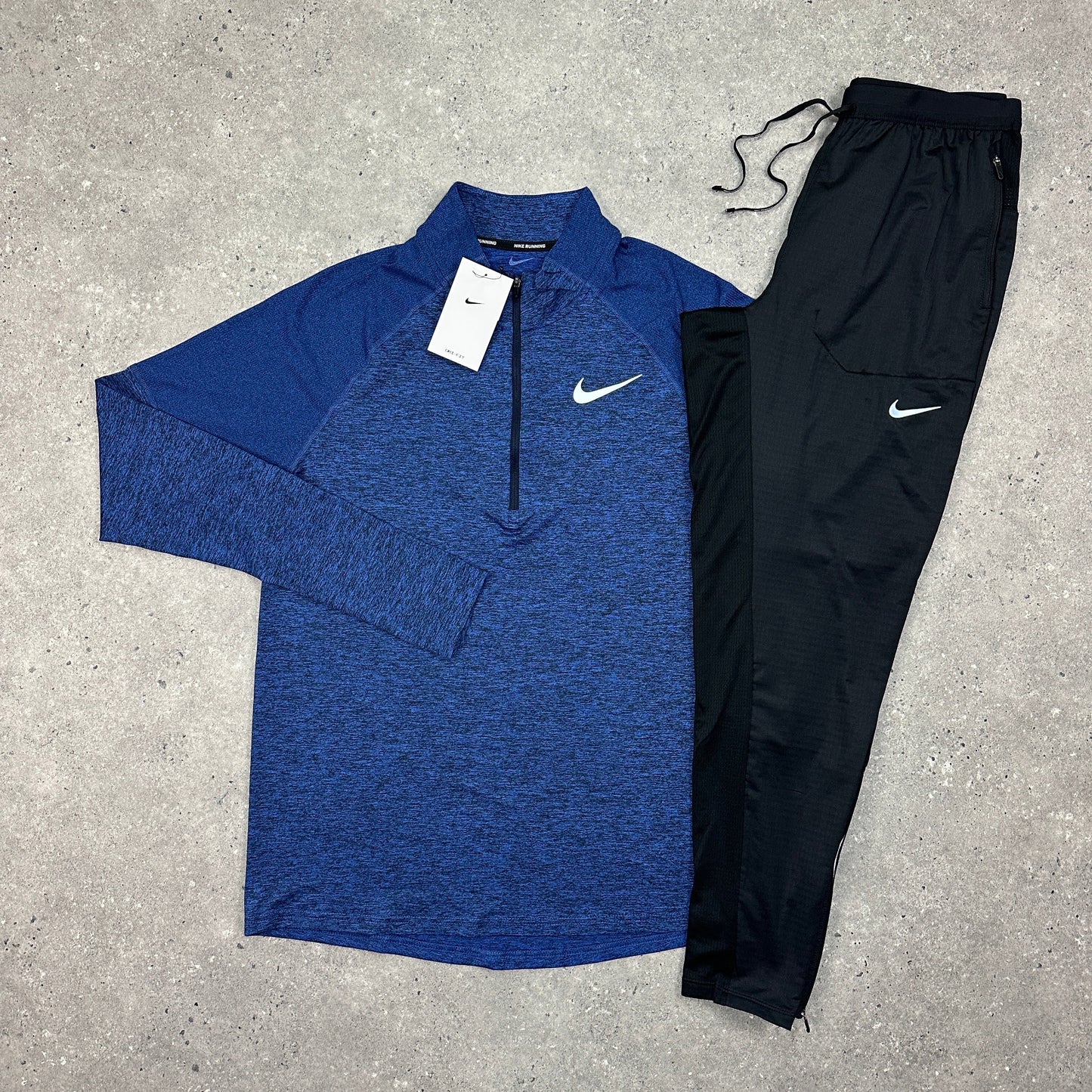Nike Royal Blue 1/4 Jogger Set