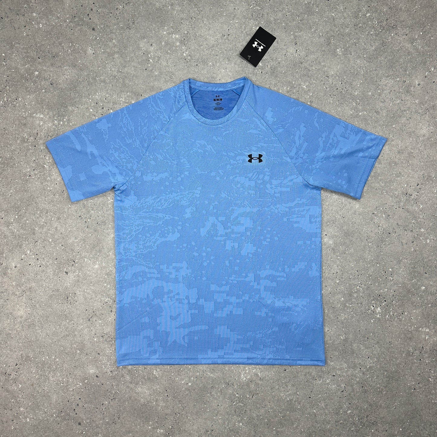 Under Armour Blue Jacquard T Shirt
