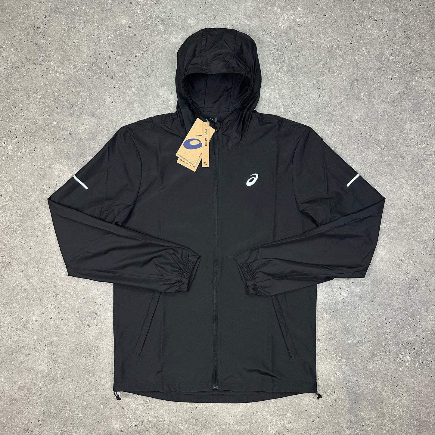 Asics Black Run Jacket