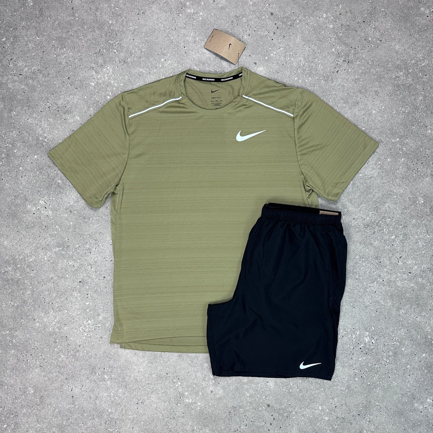 Nike Neutral Olive 1.0 Miler Set
