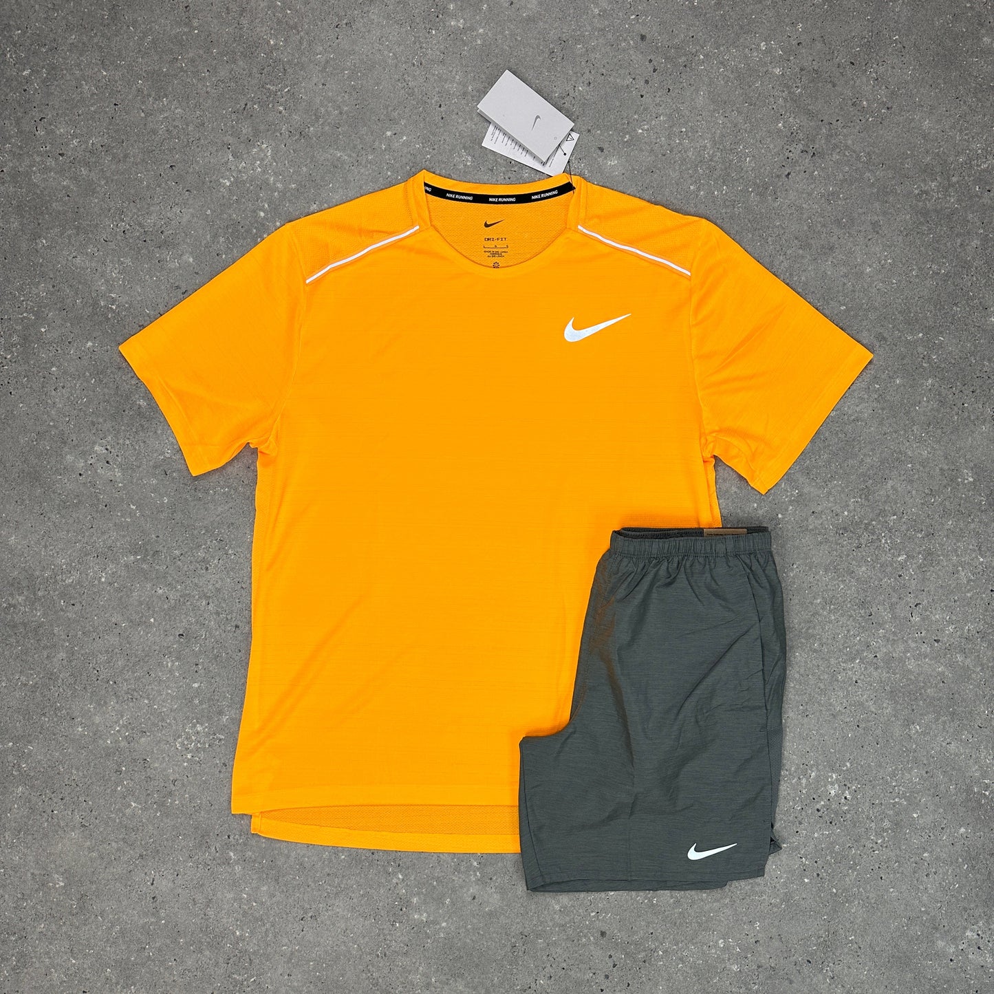 Nike Bright Orange 1.0 Miler Set