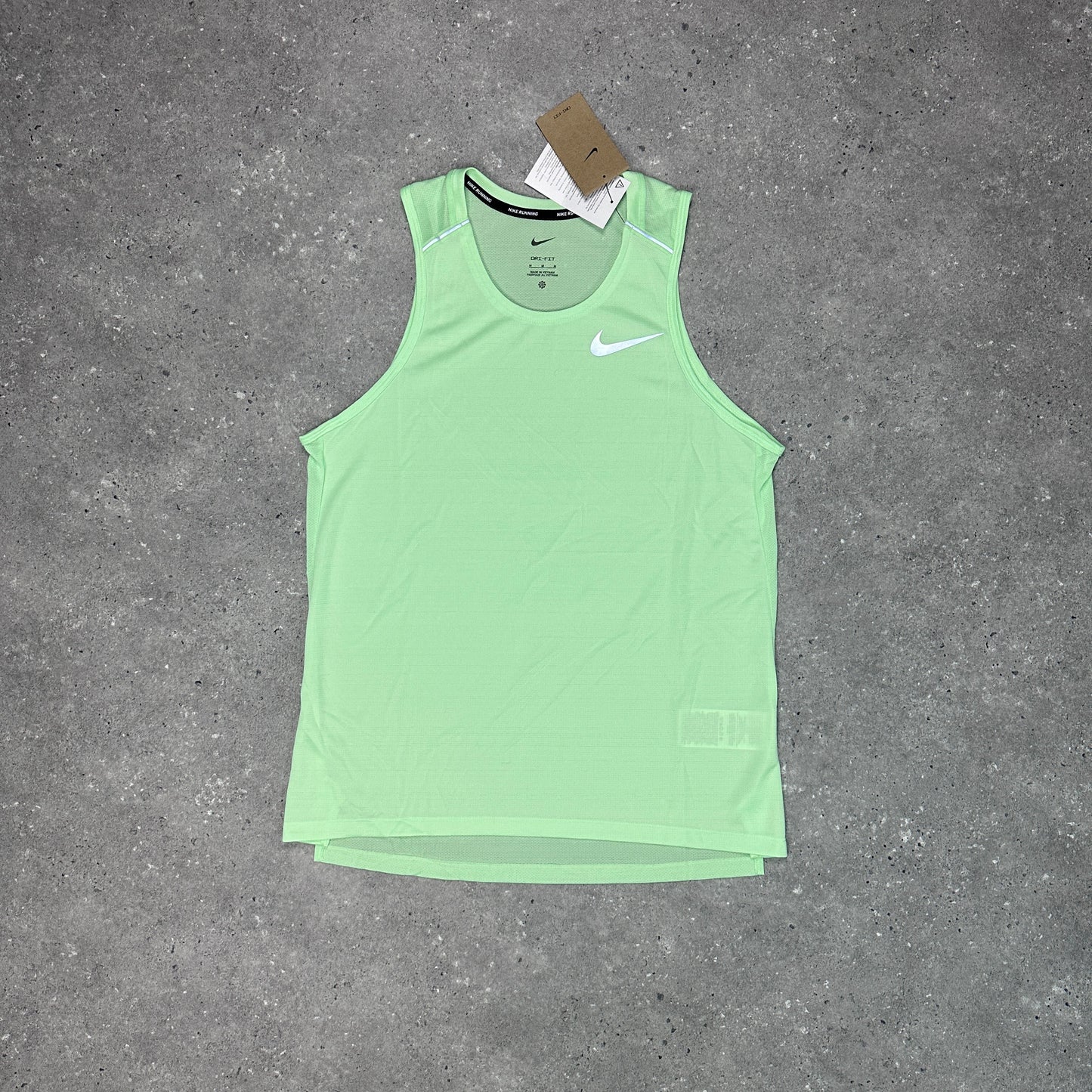 Nike Vapour Green Miler 1.0 Vest Set