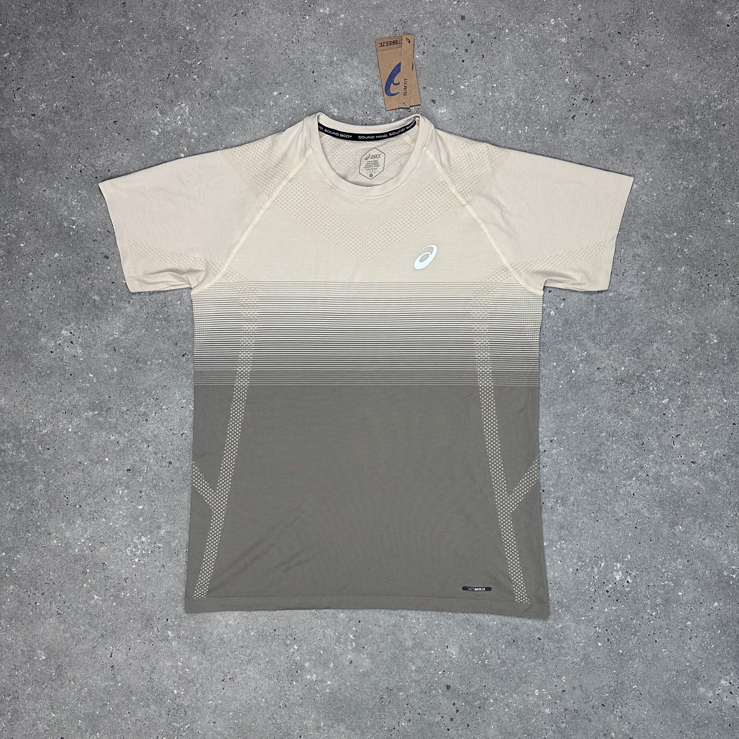 Asics Oatmeal Seamless T-Shirt