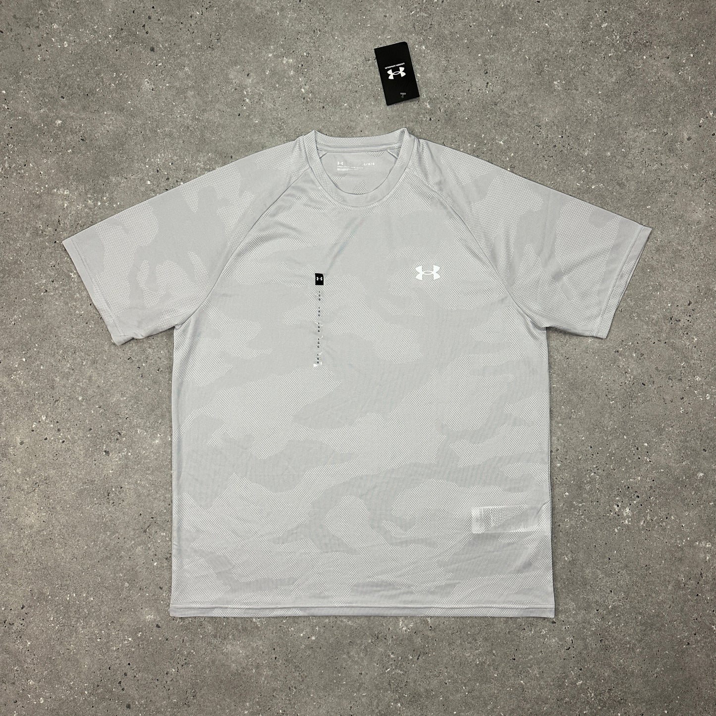 Under Armour Grey Camo Set