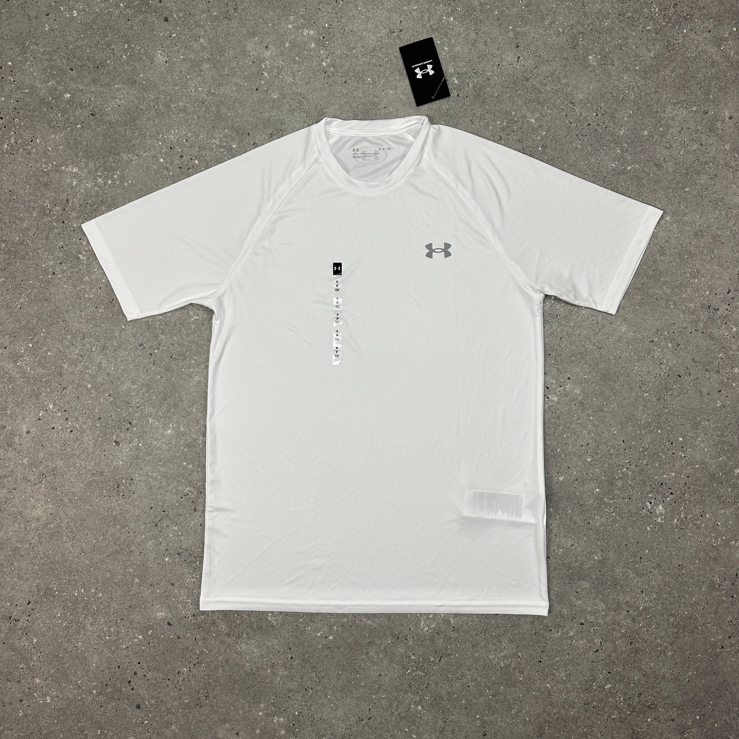 Under Armour White Tech Vent T Shirt