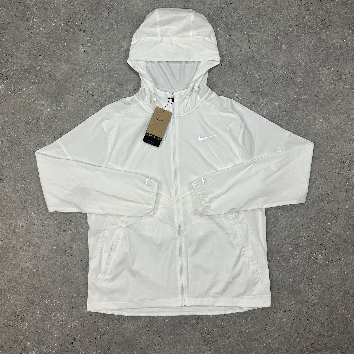 Nike White Windrunner Jacket