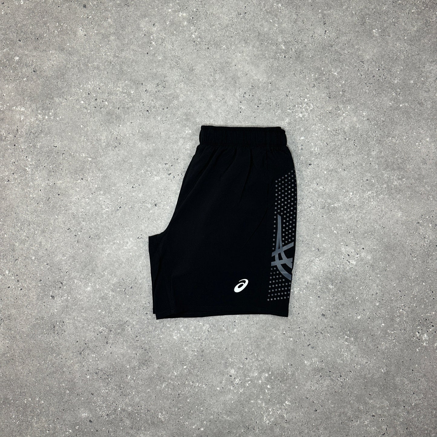 Asics Black Grey Seamless Shorts
