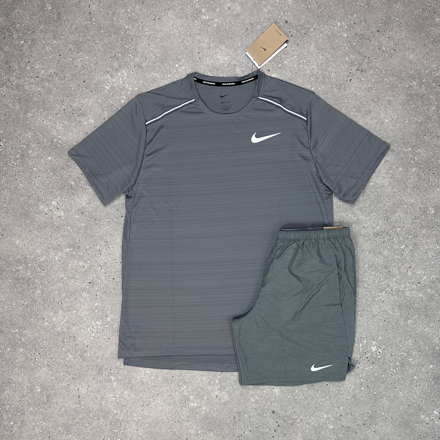 Nike Grey 1.0 Miler Set