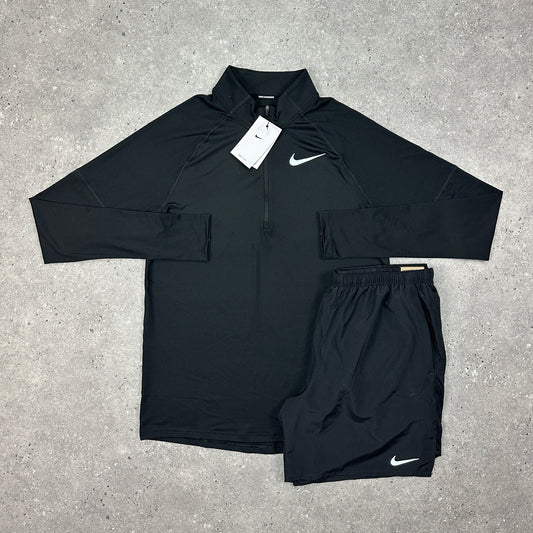 Nike Black 1/4 Zip Set