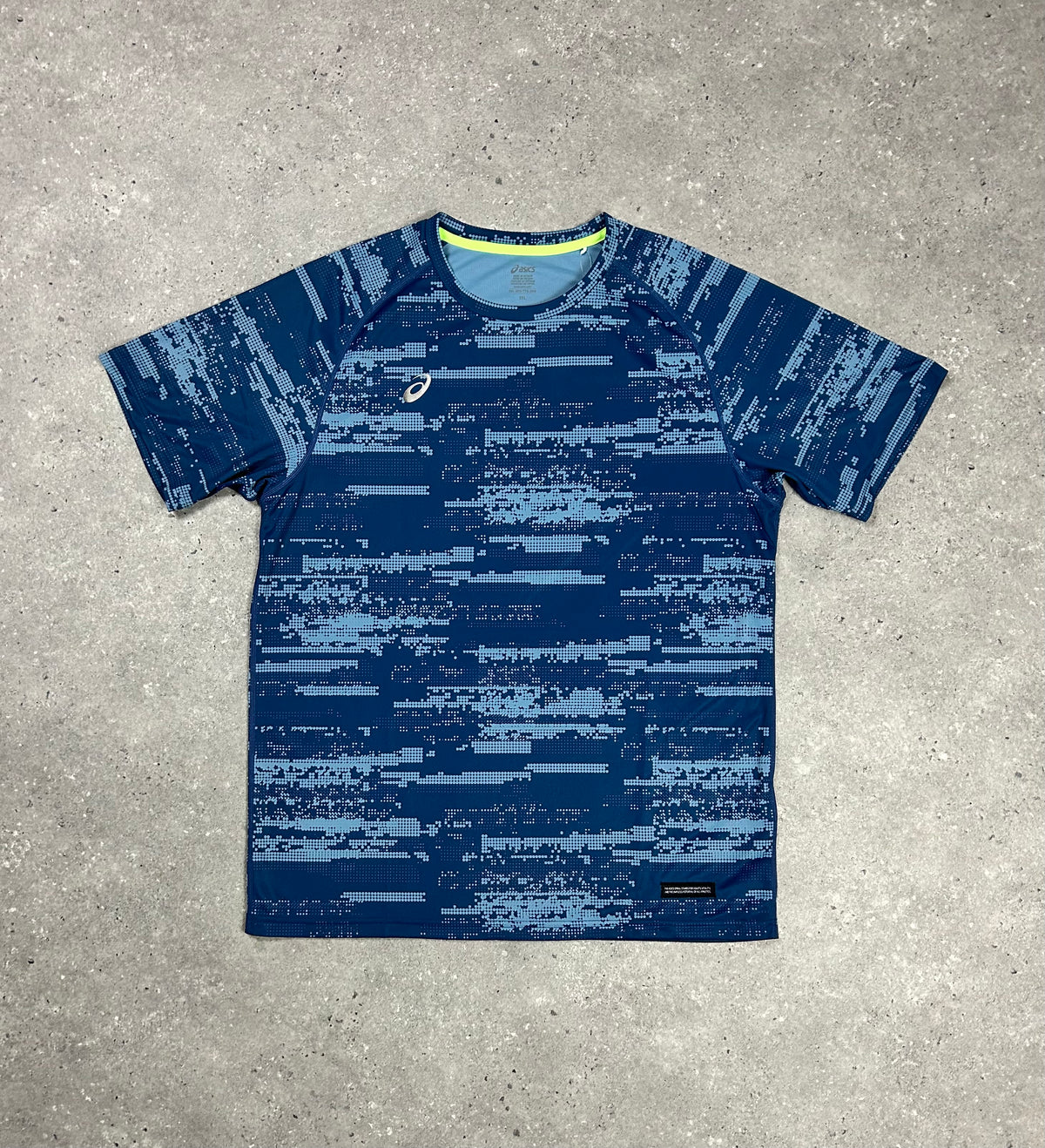 ASICS Digital  T- Shirt Navy & Navy Short