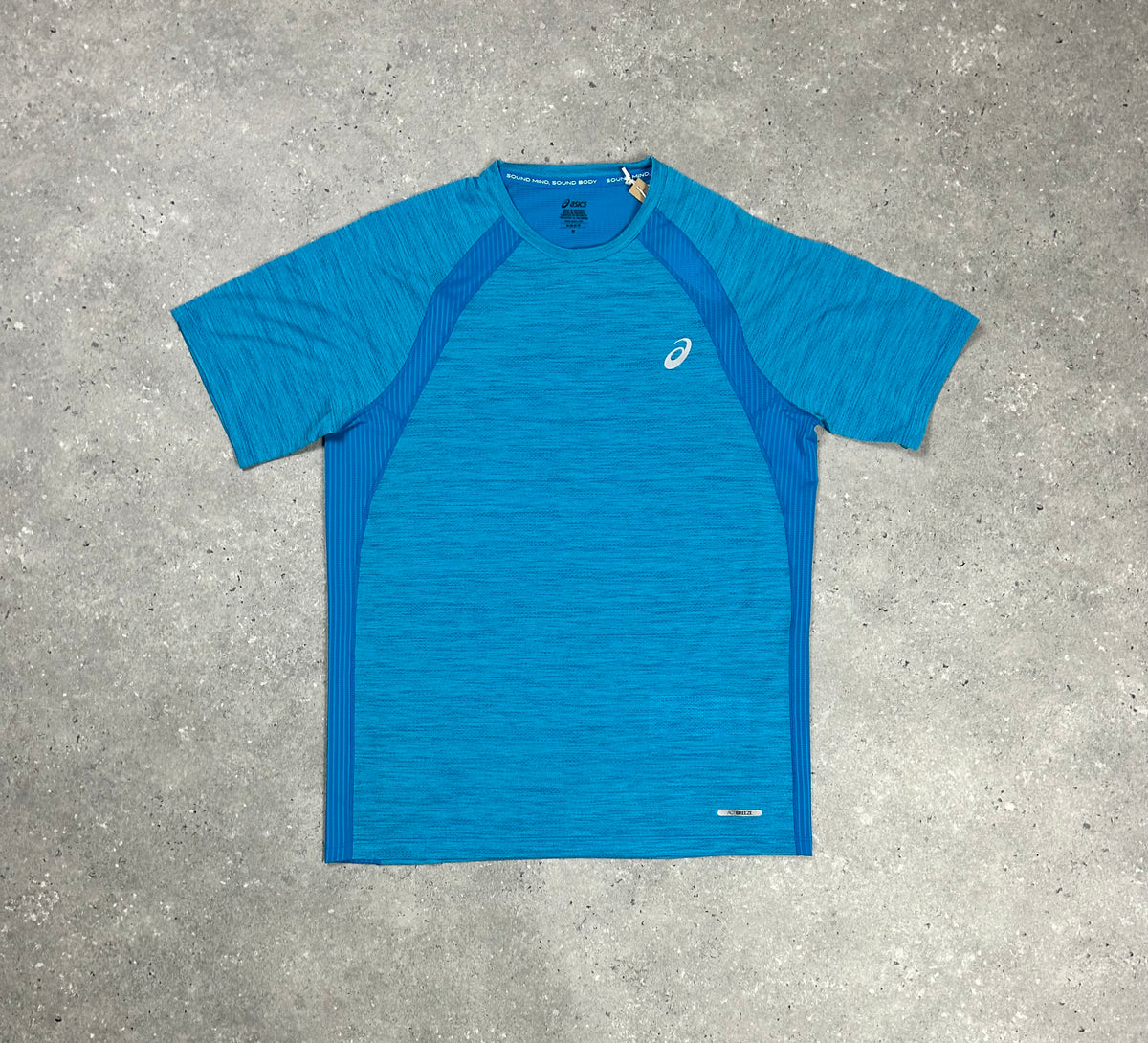 Asics Road T Shirt & 7" Short Set Aegean Blue