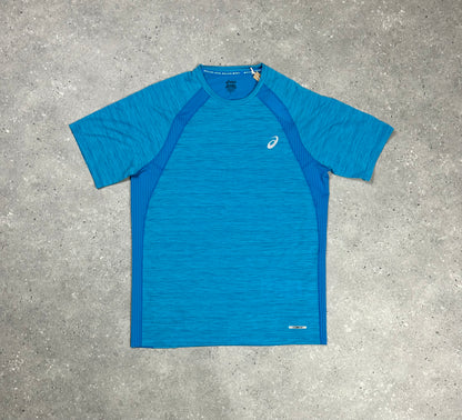Asics Road T Shirt & 7" Short Set Aegean Blue