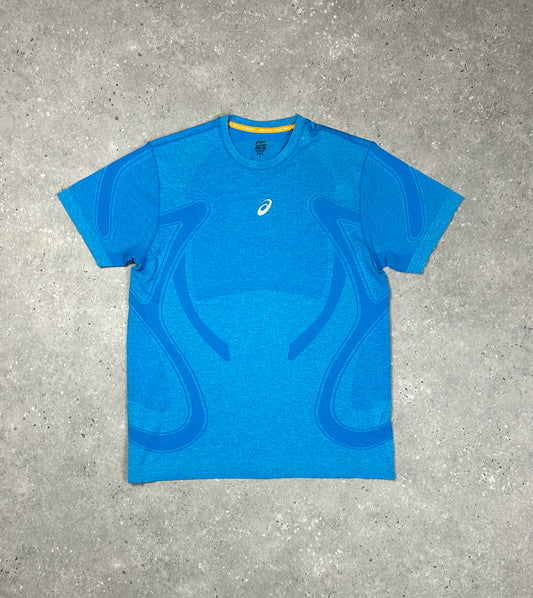 ASIC Road Seamless SS T-Shirt Aegean Blue