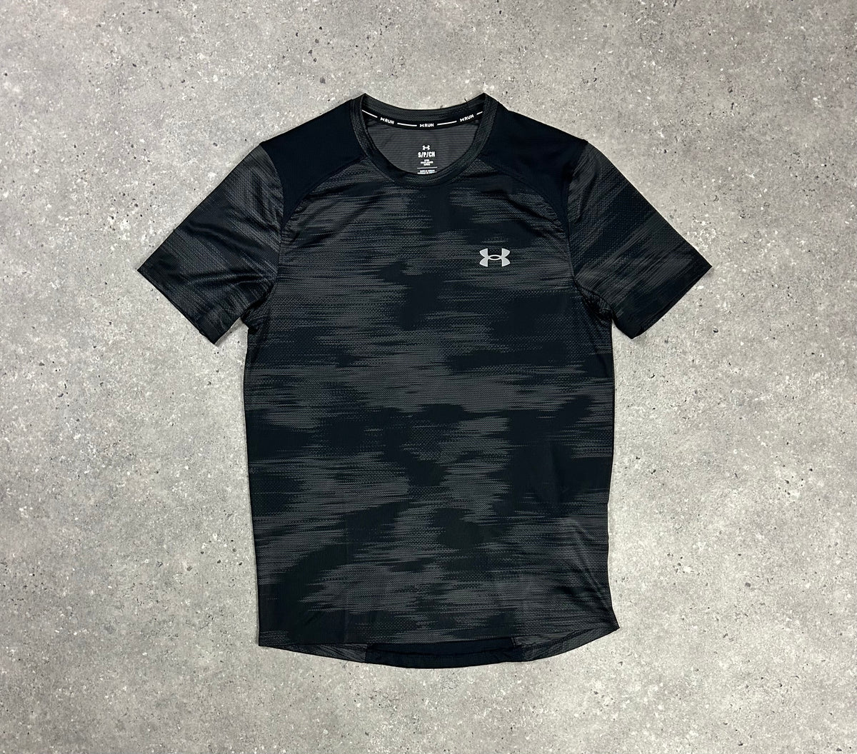Under Armour Black Coolswitch T- Shirt Set With Under Armour Black 2.0 Woven Shorts