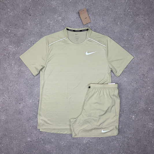 Nike Olive Aura 1.0 Miler Set