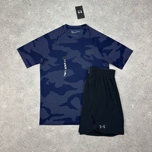 Navy Camo Under Armour Set