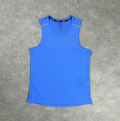 Nike Royal Pulse Blue Miler Vest and 5” Royal Pulse Short Set
