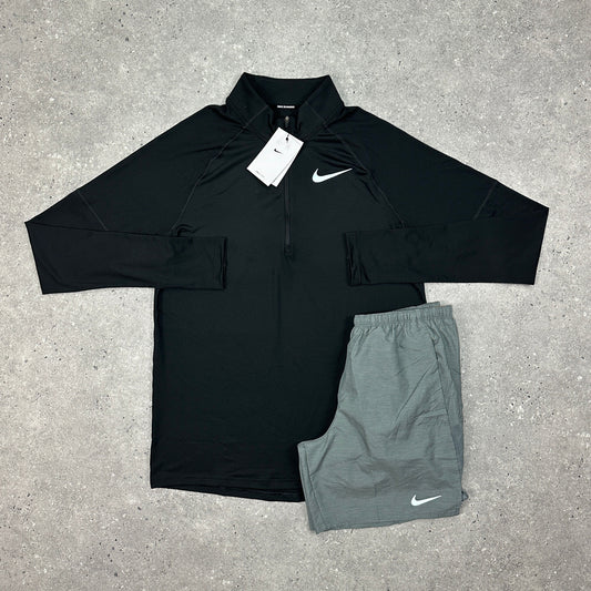 Nike Black 1/4 Zip Set