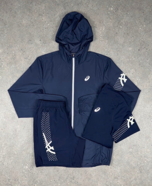 Navy Icon 3 Piece Set With 5” Shorts