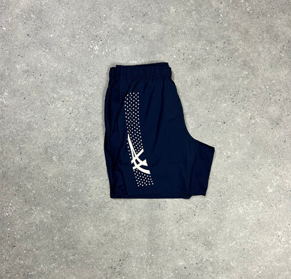 Navy Icon 3 Piece Set With 5” Shorts