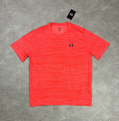 Under Armour Tech Textured T Shirt Set With Under Armour Black 2.0 Woven Shorts