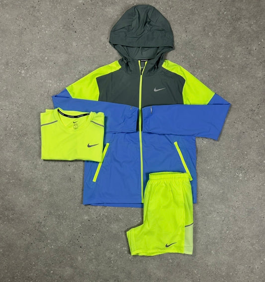 Nike UV Windbreaker Trio Set Volt/ Blue