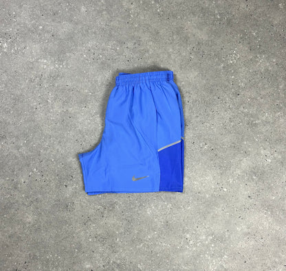 Nike Royal Pulse Blue Miler Vest and 5” Royal Pulse Short Set