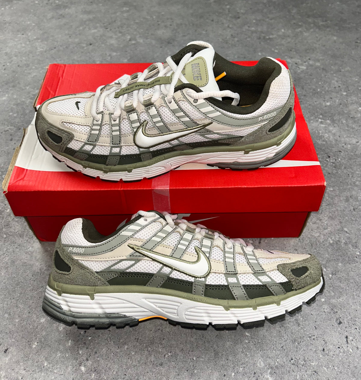 NIKE Khaki P6000 Trainers