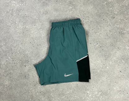 Nike Mineral Slate Miler Vest & 5”  Mineral Slate Challenger Short