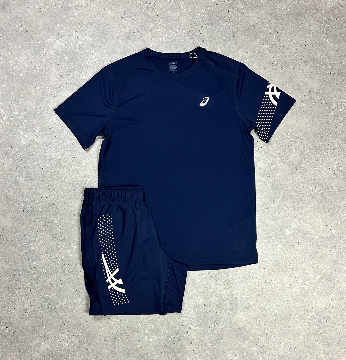 Navy Icon 3 Piece Set With 5” Shorts