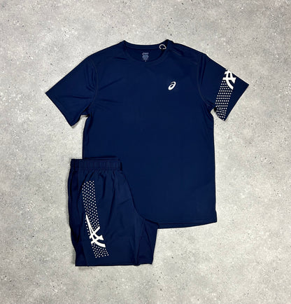 Navy Icon 3 Piece Set With 5” Shorts