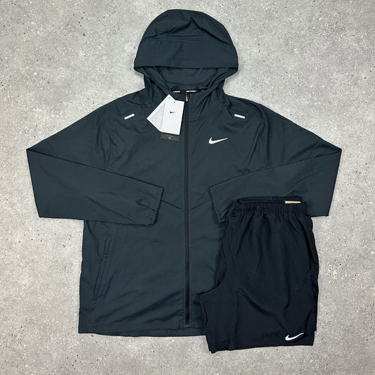 Nike Black Windrunner Set