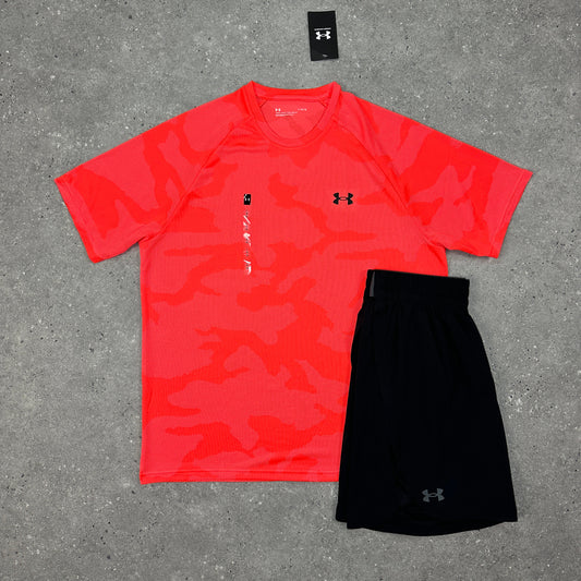 Under Armour Coral Camo Set