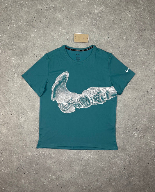 Nike Dri- Fit Run Divison Mineral  Teal UV T shirt