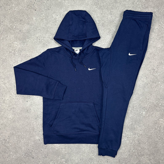 Nike Navy Club Tracksuit