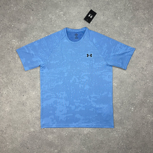 Under Armour Blue Jacquard T Shirt