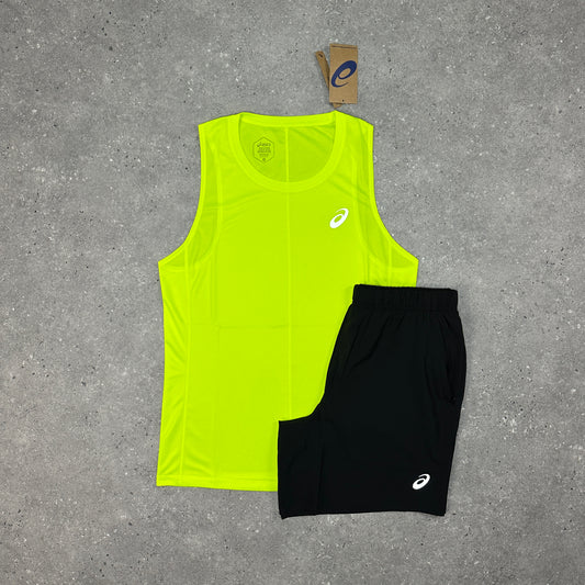 Asics Neon Vest Set