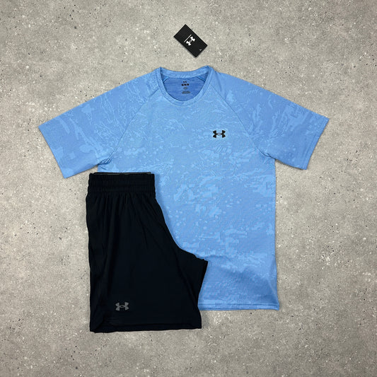 Under Armour Blue Jacquard Set
