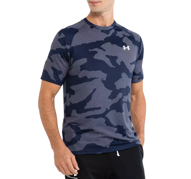 Under Armour Navy Camo Tee