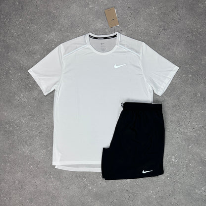 Nike White 1.0 Miler Set