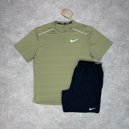 Nike Neutral Olive 1.0 Miler Set