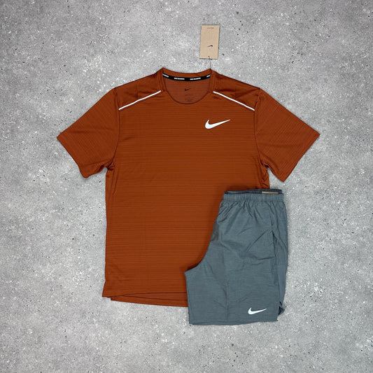 Nike Burnt Orange 1.0 Miler Set