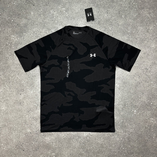 Under Armour Black Camo T Shirt