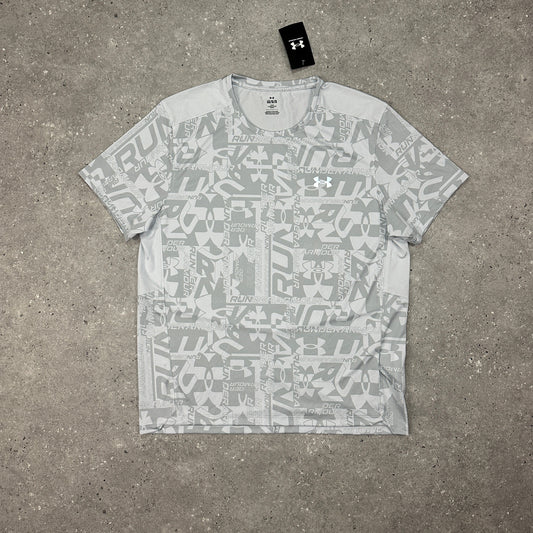 Under Armour Grey Launch Print T Shirt